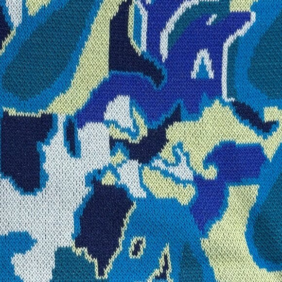 STAUD Multicolor Abstract Knit Cropped Tank Top SZ:M NWT | Jacquard Knit - Picture 6 of 8